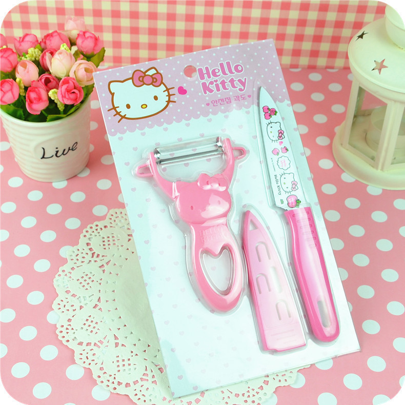 Cute fruit knife suit multi-functional knife dormitory household student fruit knife portable peeler knife knife Cute fruit knife suit multi-functional knife dormitory household student fruit knife portable peeler knife knife