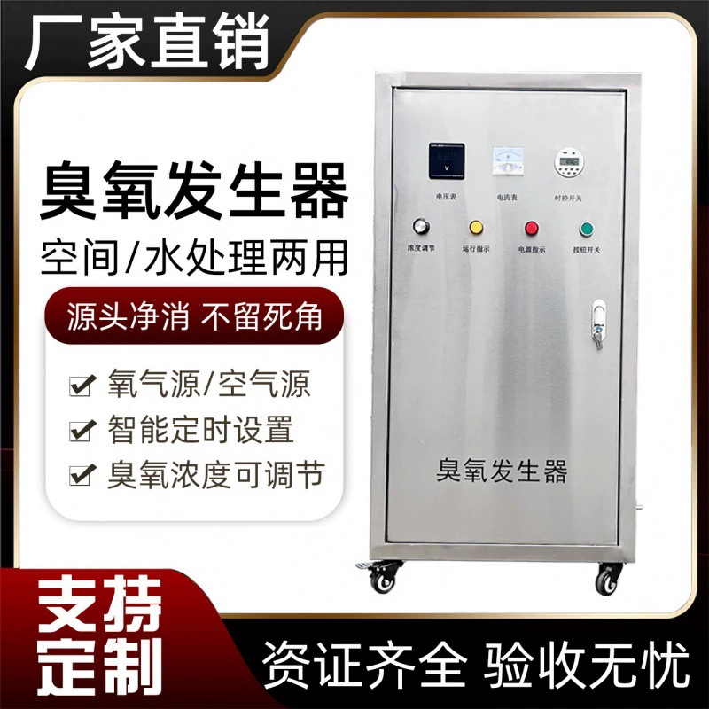 Источник кислорода генератор озона Пищевой завод Стерилизация бассейн стерилизация воды для культивирования стерилизация озоновая машина