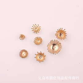 铜镀保色花心 古风发簪 汉服 盆景配饰饰品配件保色饰品配件