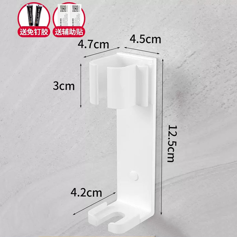 Baño rizador de pelo rack baño Punch libre eléctrico pelo recto peine rack montado en la pared estante de almacenamiento de madera contrachapada Comercio exterior transfronterizo