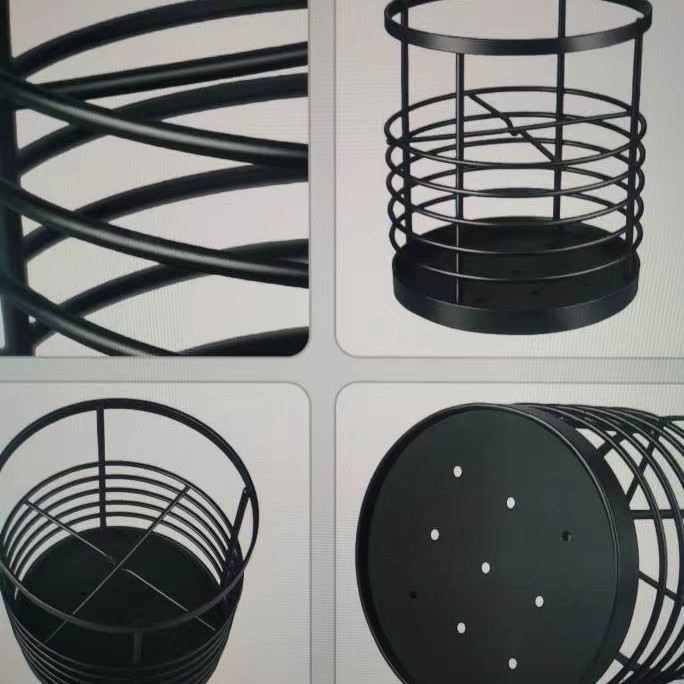 Escurridor Organizador de Cubiertos de Hierro, Multiuso, para Cocina