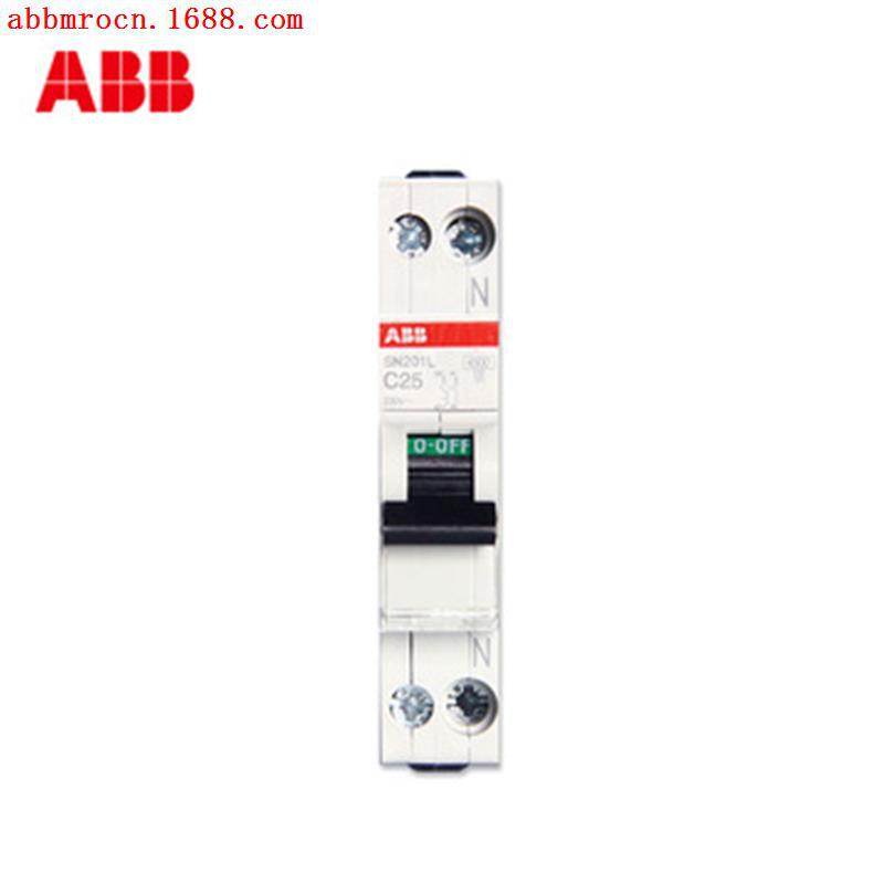 ABB断路器SN201系列单模6KA家用1P+N空开B特性32A意大利产