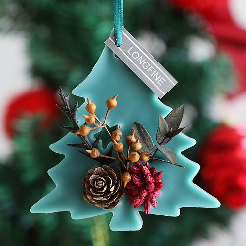 Christmas tree aromatherapy wax tablets, creative home solid deodorant and fragrance tablets, wardrobe pendants, Christmas souvenirs