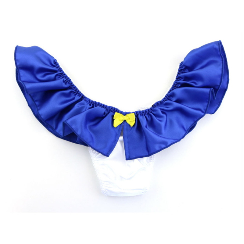 T-pants Japanese Childe wear men's satin bag sexy thong wei Niang underwear qing fun midnight T-BACK