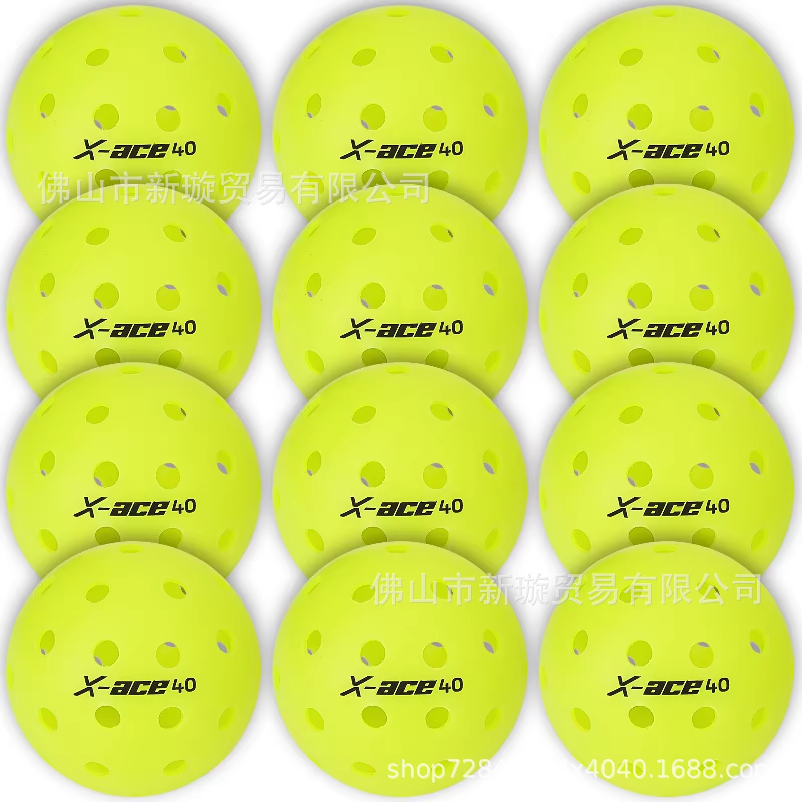 Amasport Pickleball 40 Holes Passed Usapa Certified Plastic Ball Competition Special Ball Pickleball Ball