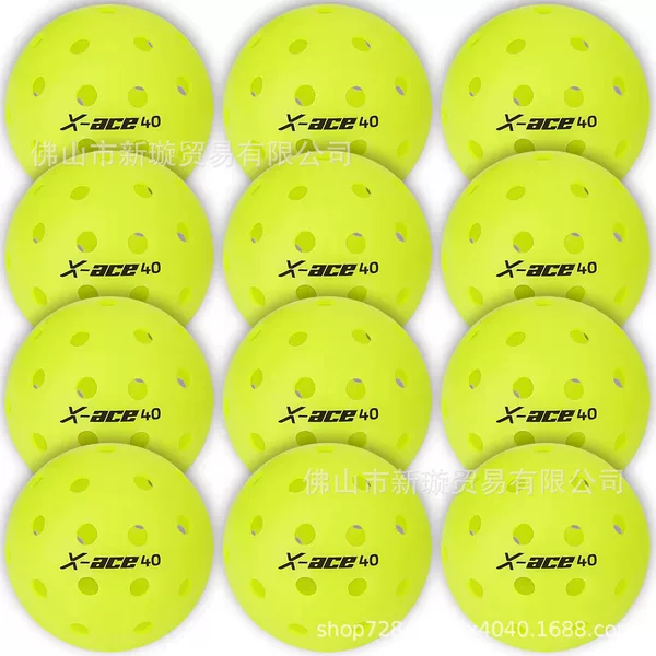 Amasport Pickleball 40 Holes Passed Usapa Certified Plastic Ball Competition Special Ball Pickleball Ball