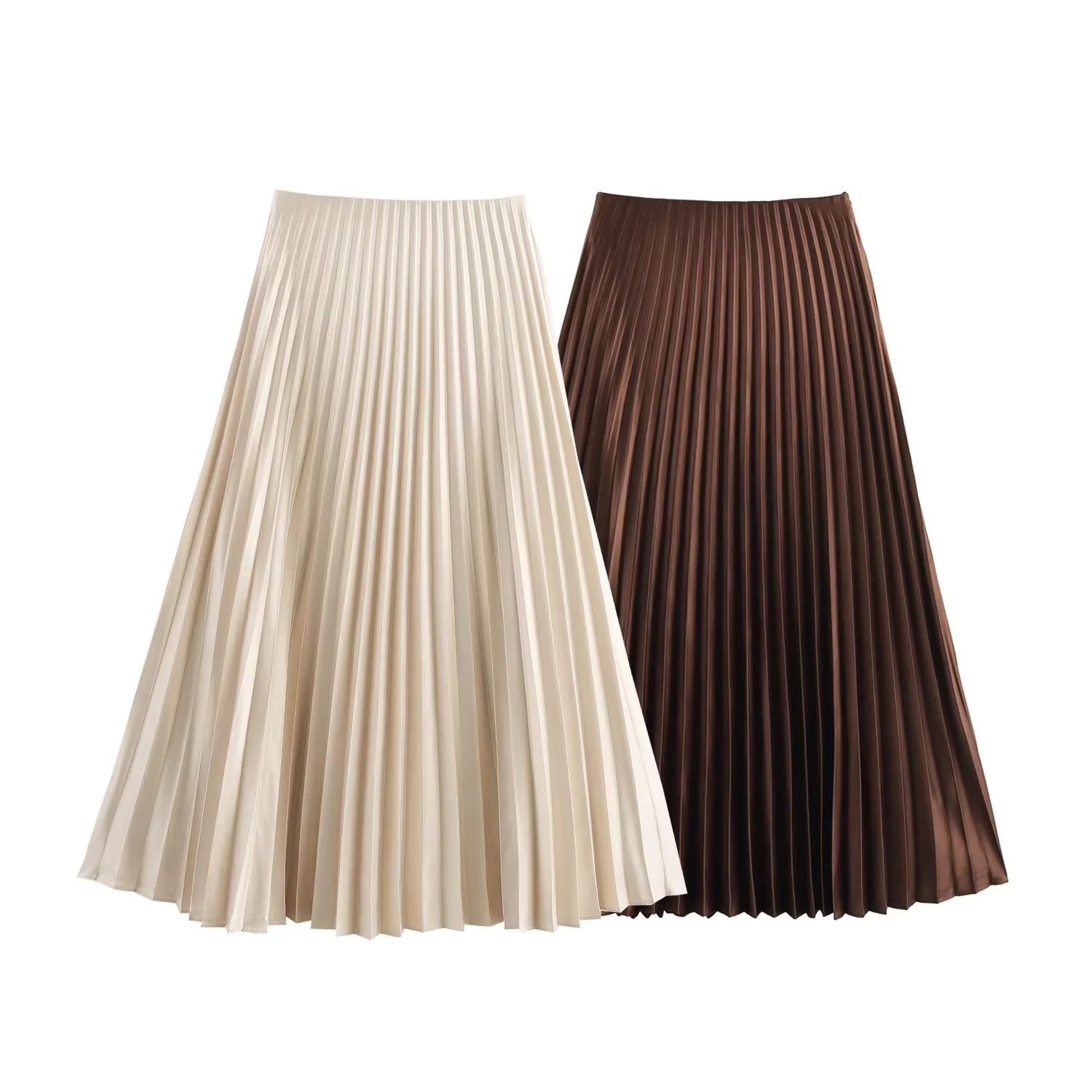 Cross-border European and American Women's AliExpress INS Explosions Discount Mid-waist Midi Dress