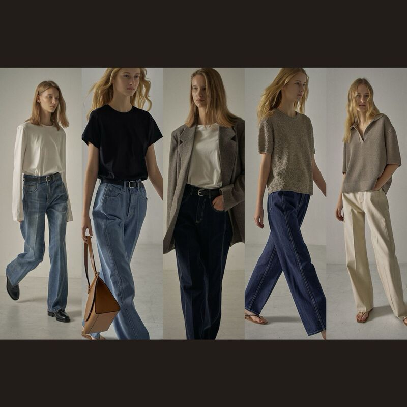 [Main Recommendation] Straight-Leg Fp Classic Deconstructed Leg-Shaping Slimming High-Waisted Wide-Leg Split-Line Floor-Length Straight-Leg Jeans