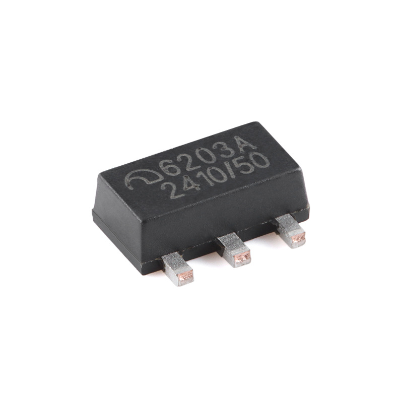 原装正品ME6203A50PG SOT-89-3 5V 100mA高输入电压LDO线性稳压器