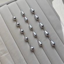 仿海水616色真多麻灰色树脂仿珍珠水滴珍珠半孔散珠DIY配件634