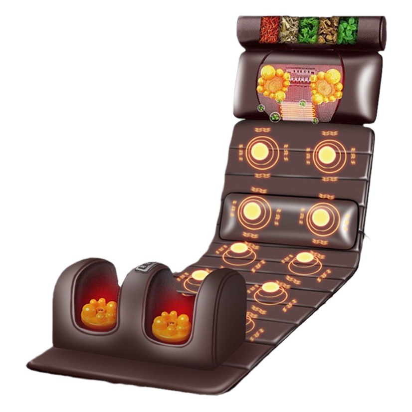 Regalo regalo Jade masaje colchón cuerpo completo multifuncional amasado hogar cervical almohada masaje silla cojín