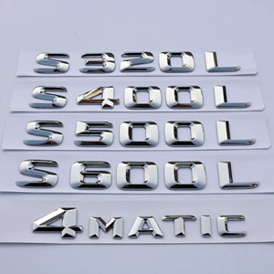 Mercedes-Benz S-Class S320L S350 S400L S500 S450L arxa loqo