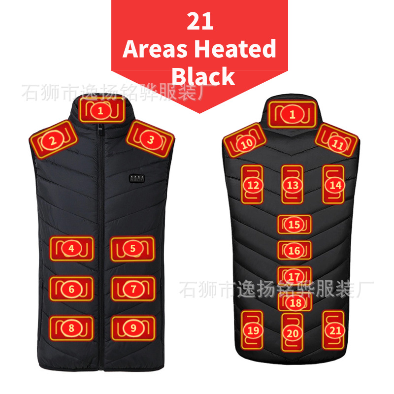 4개의 컨트롤 검정색 - 영역 21(USB/DC 듀얼 인터페이스)