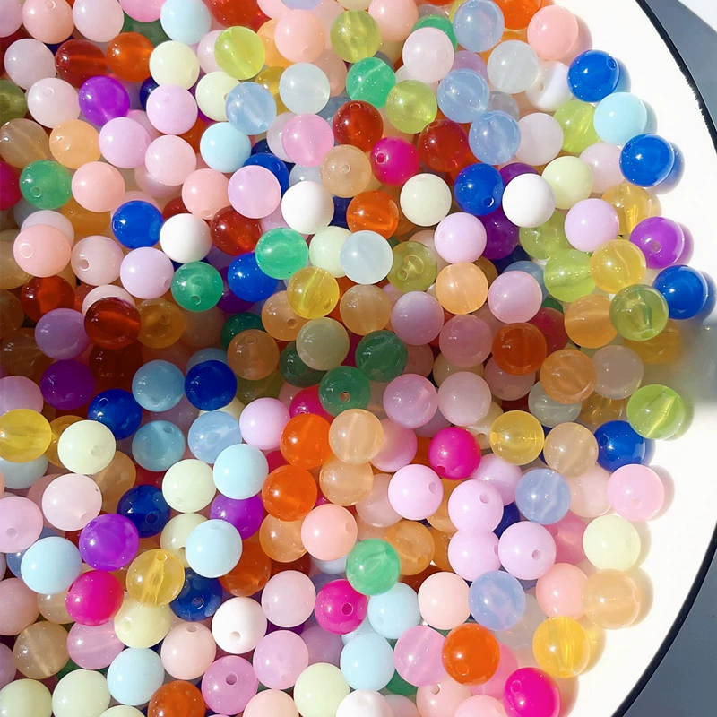 Acrylic round beads, curtain, phone case, accessory, accessories, DIY