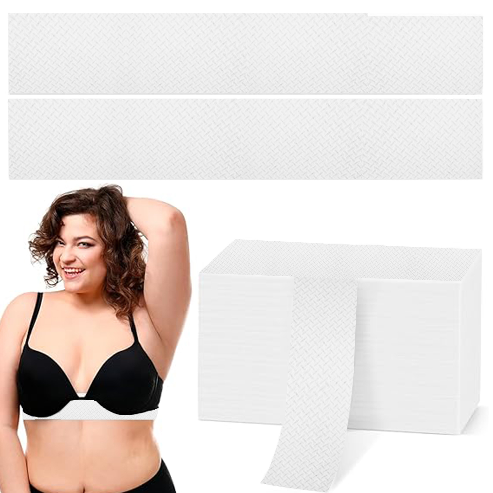 Cross-Border Amazon Disposable Bra Underwear Sweat-Absorbent Padding Home Sports Soft Breathable Dry Portable Bra