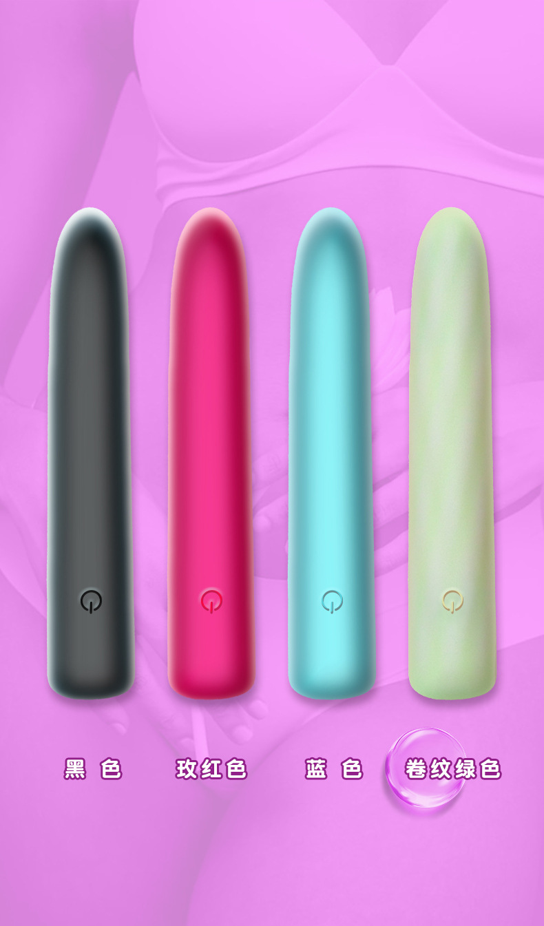 Lollipop Mini Vibrator – Bendable Silicone Vibrating Egg, Portable AV Stick — detail image 22