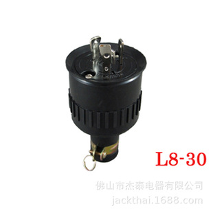 NEMA L8-30P���z��ˮ������^ 30A480V����Ó������^ ���ϻ����^