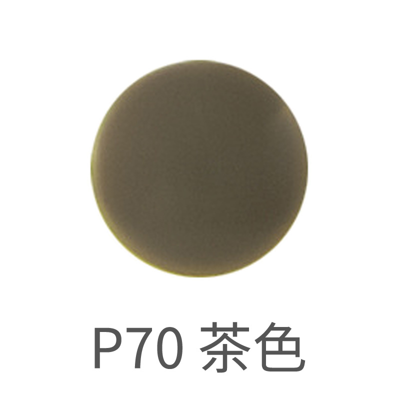 60 colores en stock T5 botón a presión de plástico pequeño lote de resina botón a presión ropa de bebé protección del medio ambiente POM botón a presión de plástico