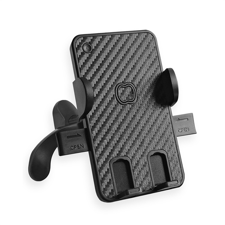 Soporte del teléfono móvil del coche multifunción adhesivo salida de aire panel de instrumentos multifunción navegación del coche marco de soporte del teléfono móvil