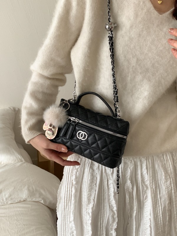Bolso de mano de alta sensación 2026 nuevo bolso de cadena pequeña bolso cuadrado pequeño bolso de moda pequeña caja de viento de fragancia