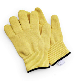 Manufacturer's Spot Aramid 1414 Anti-Cut Gloves Double-Layer Wear-Resistant and Tear-Resistant Protective Gloves Long and Short Amazon