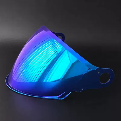 Dəbilqə (Kaska) aksesuarları – is a reinforced windproof visor - tea-blue