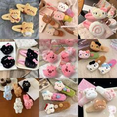 かわいいぬいぐるみKT熊の甘い蝶結びのヘアピン