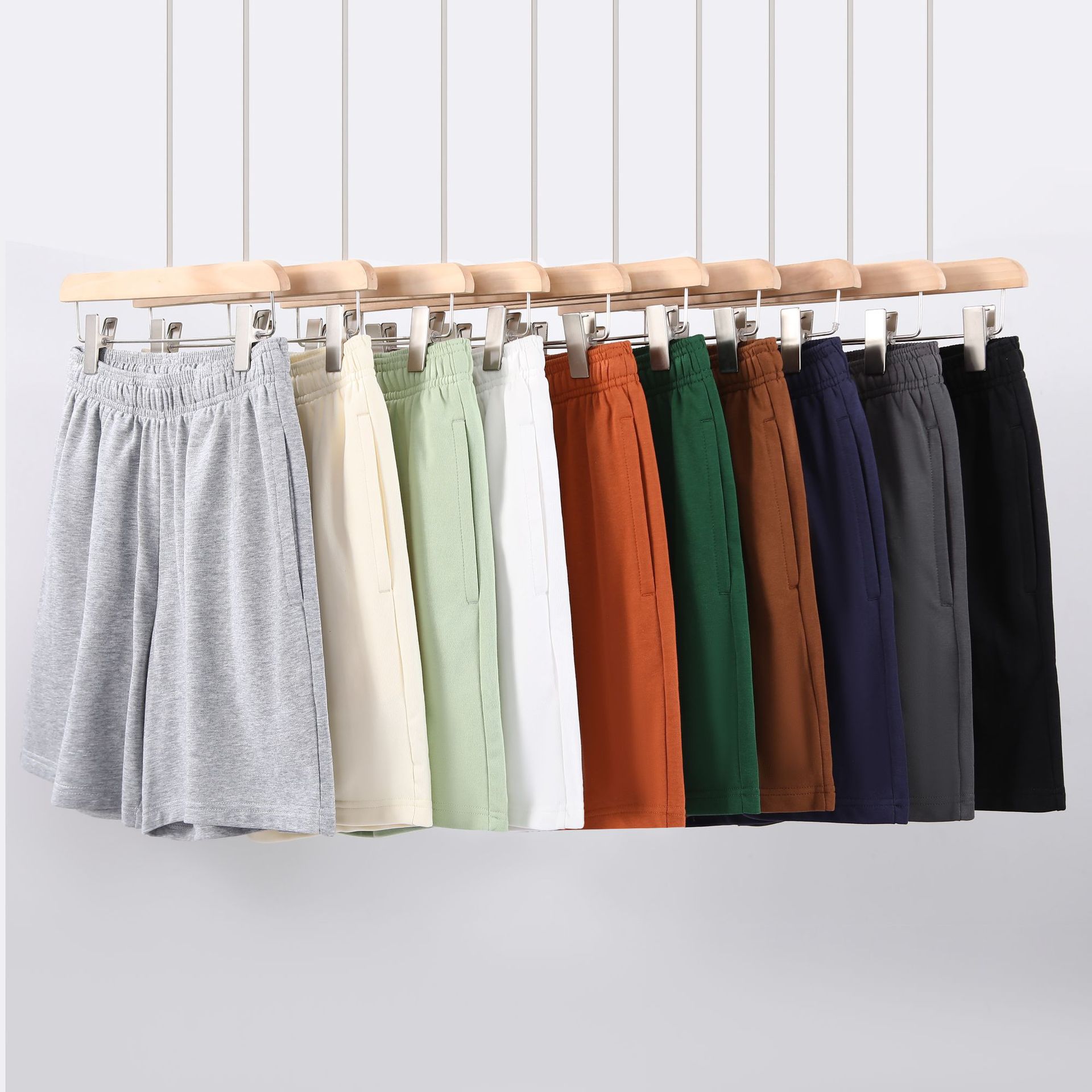 Pantalones Cortos Deportivos para Hombre de Algodón Transpirable para Deportes y Uso Diario