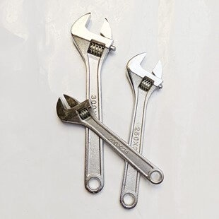 Manufacturers supply adjustable wrench large opening adjustable wrench high carbon steel loose wrench