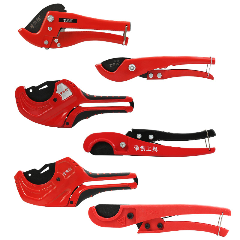 Cuchilla para cortar tubos de PVC marca Dichuang, tijeras para tuberías de agua, tijeras de corte rápido para PPR, herramienta de corte para tubos de aluminio y plástico, industrial. image 7