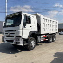 常年出售豪沃自卸车 二手10轮矿用工程车 右驾驶舱集装箱后翻车