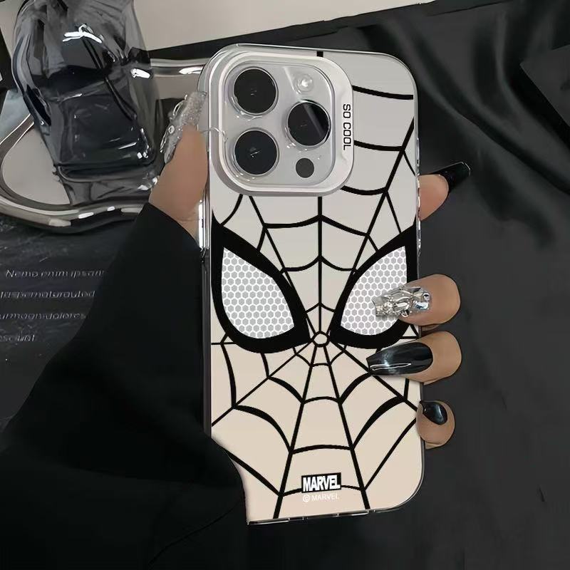 Nueva funda para teléfono móvil iphone16 aplicable europea y americana Apple 15promax/14 anti-caída 13pro12 personalidad 11XR