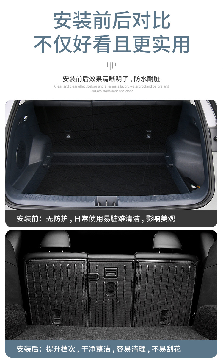 Suitable for 24 Models of Saic Maxus Maxus Grand 7/G70/Grand 9/g90 Car Trunk Mats