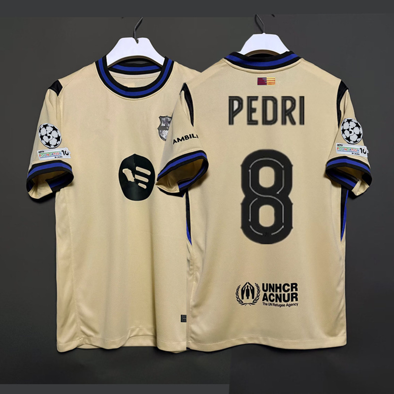 2526 camiseta de fútbol de La Liga, estrella del Real Madrid, Mbappé Vinicius, la misma camiseta impresa número mayorista transfronterizo