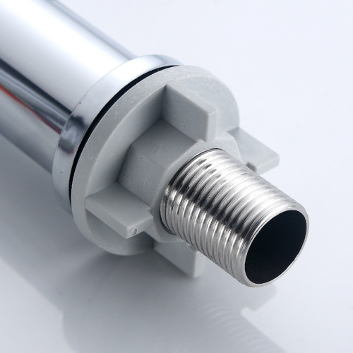 Stainless steel electroplating push delay basin faucet factory engineering hotel public wash basin single cold faucet