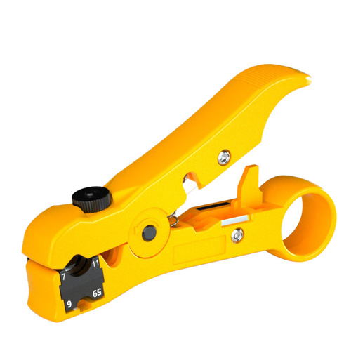 Factory Direct Selling Multifunctional Cable Stripping Pliers, Network Cable, Coaxial Cable, Flat Cable, Phone Cable Stripper, Network Cable Peeler