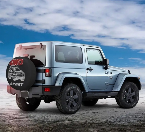 Tire Cover Car Cover 14-17 Inch Protective Cover Tire Cover Dust Cover Suitable for Cars, Electric Cars, Rovers, Off-Road Vehicles
