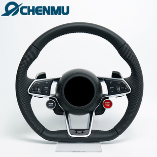 Suitable for Audi A3 A4L A5 A6L A7 Q2L Q3 Q4 Q5L Q6 modified R8 double bond steering wheel