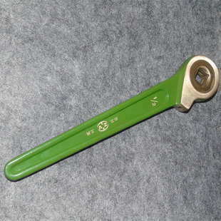 Explosion-proof socket ratchet wrench 1/2 "square quick ratchet socket wrench with square aluminum bronze non-sparking tool