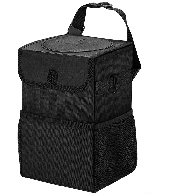 Amazon's Best-Selling Waterproof Car Trash Can, Foldable Car Peel Box, Seat Back-Mounted Car Supplies Storage