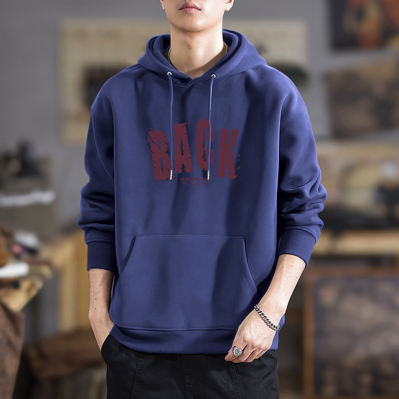 Suéter de otoño y invierno para hombres, suéter casual para hombres con sombrero, primavera, nuevo chaqueta de hombre grande, chaqueta pesada para hombres