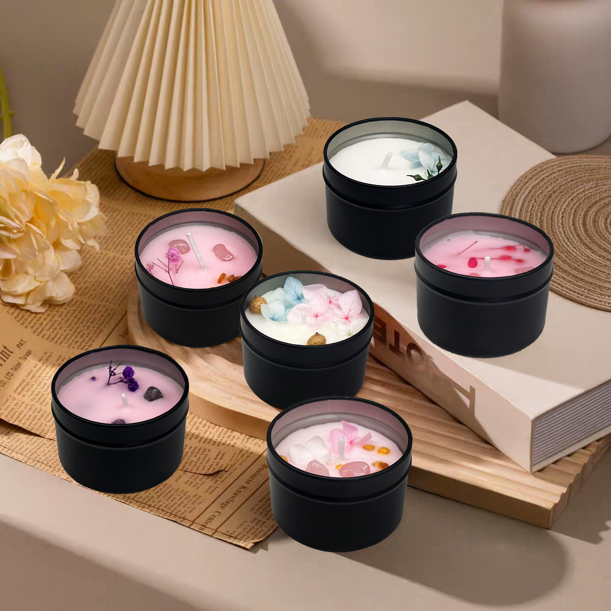 Velas aromáticas populares en Xiaohongshu, TikTok y Amazon, productos transfronterizos populares de Shein y Temu, venta al por mayor directamente de fabricantes.