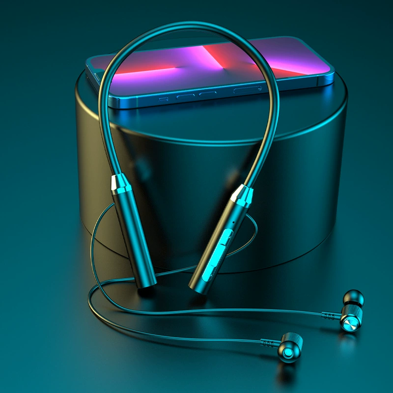 Беспроводная магнитная suction Bluetooth наушники стерео с двумя ушами, мощный бас, спортивные штанги шея, вкладыши в ухо, шумоподавление