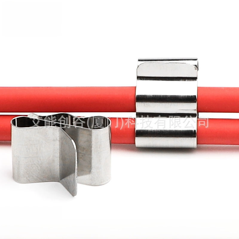 Source manufacturer Photovoltaic wire clip solar panel frame spring wire clip cable clip fixed snap cable clip