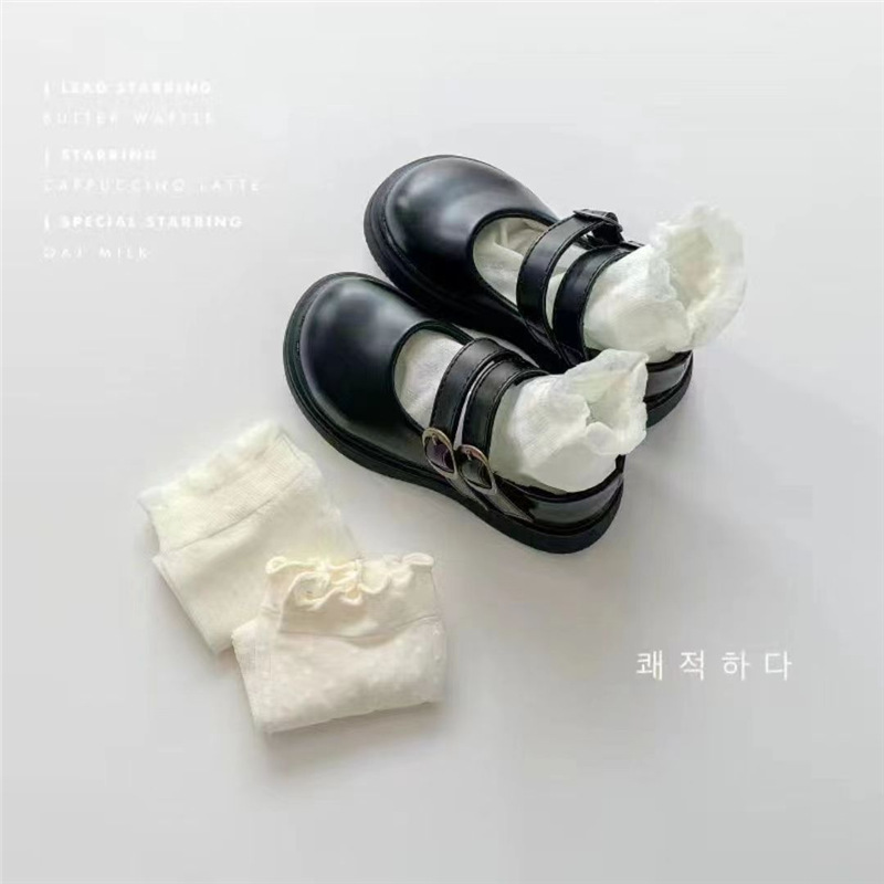 Calcetines de verano ultrafinos de seda de hielo, estilo Lolita princesa