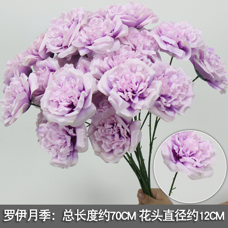 10 ramas floral púrpura imitación floral floral arco floral decoración floral falsa vino floral decoración de boda roja