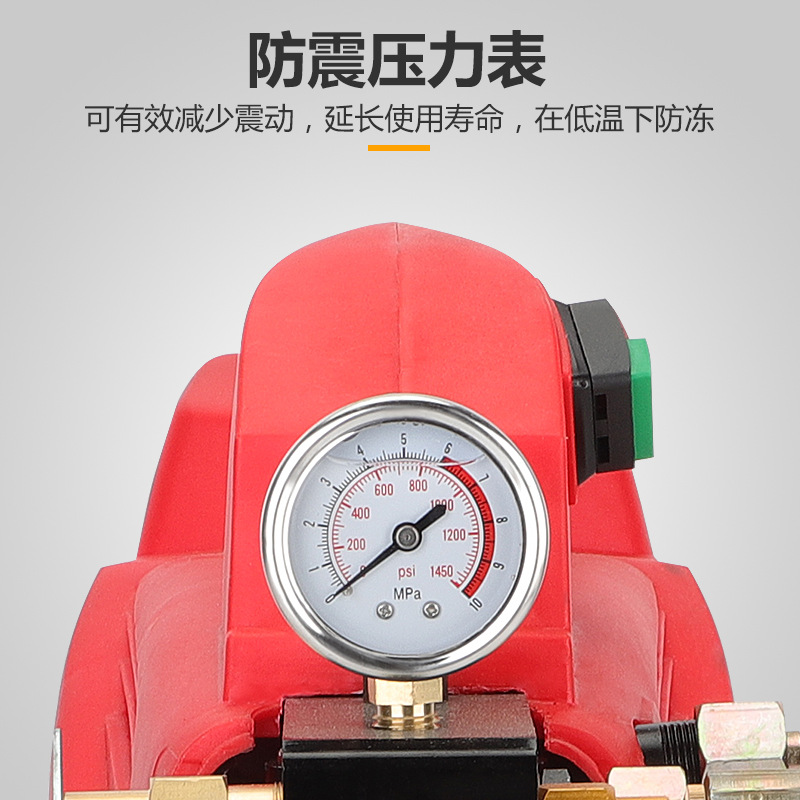 Bomba de prueba de presión eléctrica DC-360B portátil cilindro doble flujo grande tubería de calefacción por suelo radiante tubería de agua contra incendios lavadora a presión