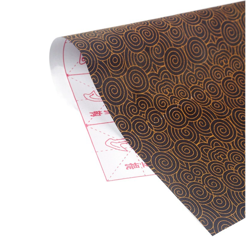 Десять тысяч раз вода ткань для письма каллиграфия миг штрихи имитация рисовой бумаги начинающие студенты кисть практика копия тетрадь Настройка