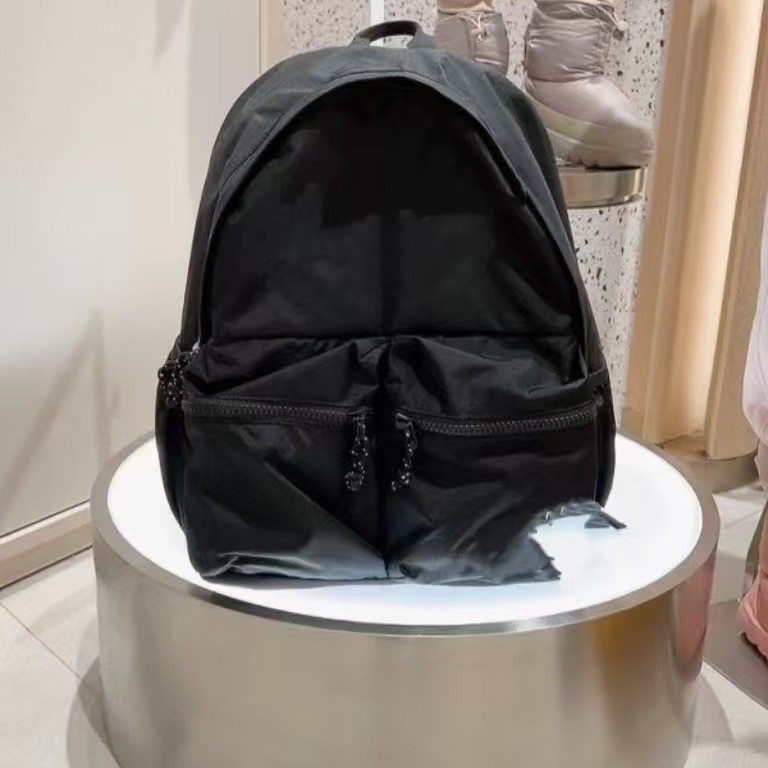 2025 夏北家新アウトドア登山バッグハイキングバッグレインボーステッチコントラストカラー学生バッグ子供のバックパック|undefined