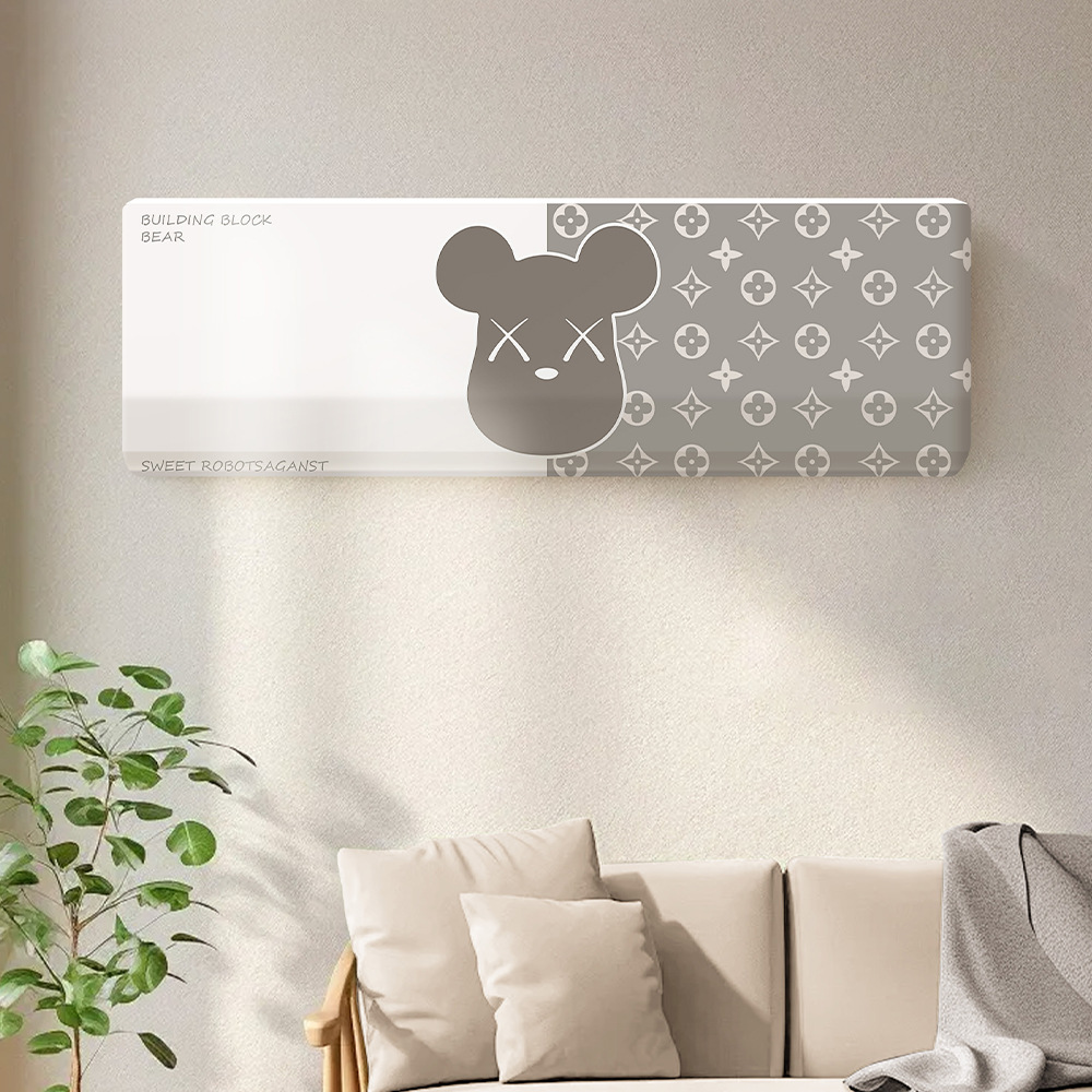 Aire acondicionado cubierta a prueba de polvo colgante general tipo de pared aplicable a la belleza de la cubierta de todo incluido Heigree Xiaomi 2024 nuevo